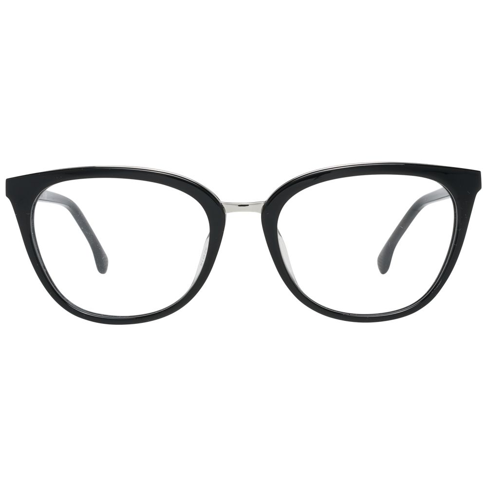 Lozza Unisex Optical Frames – Black Square Full-Rim, 52mm