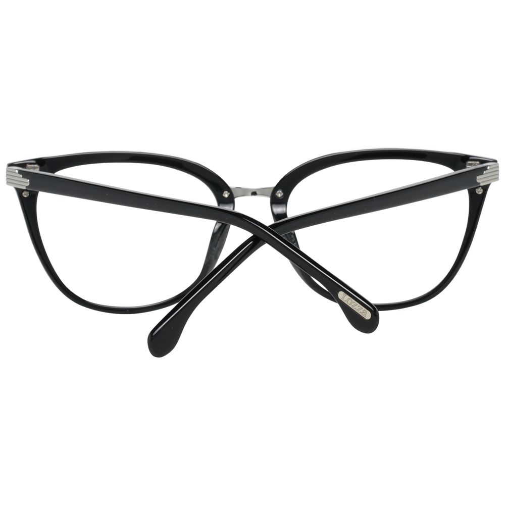 Lozza Unisex Optical Frames – Black Square Full-Rim, 52mm