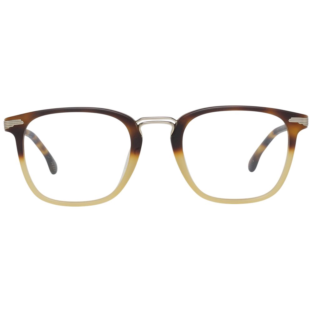 Lozza Yellow Unisex Optical Frames – Square Full-Rim Design
