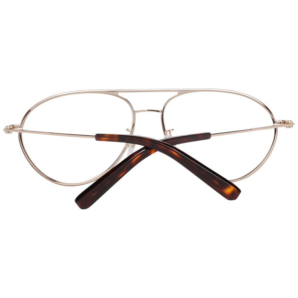 Bally Rose Gold Men's Optical Frames – Aviator Style, 57mm