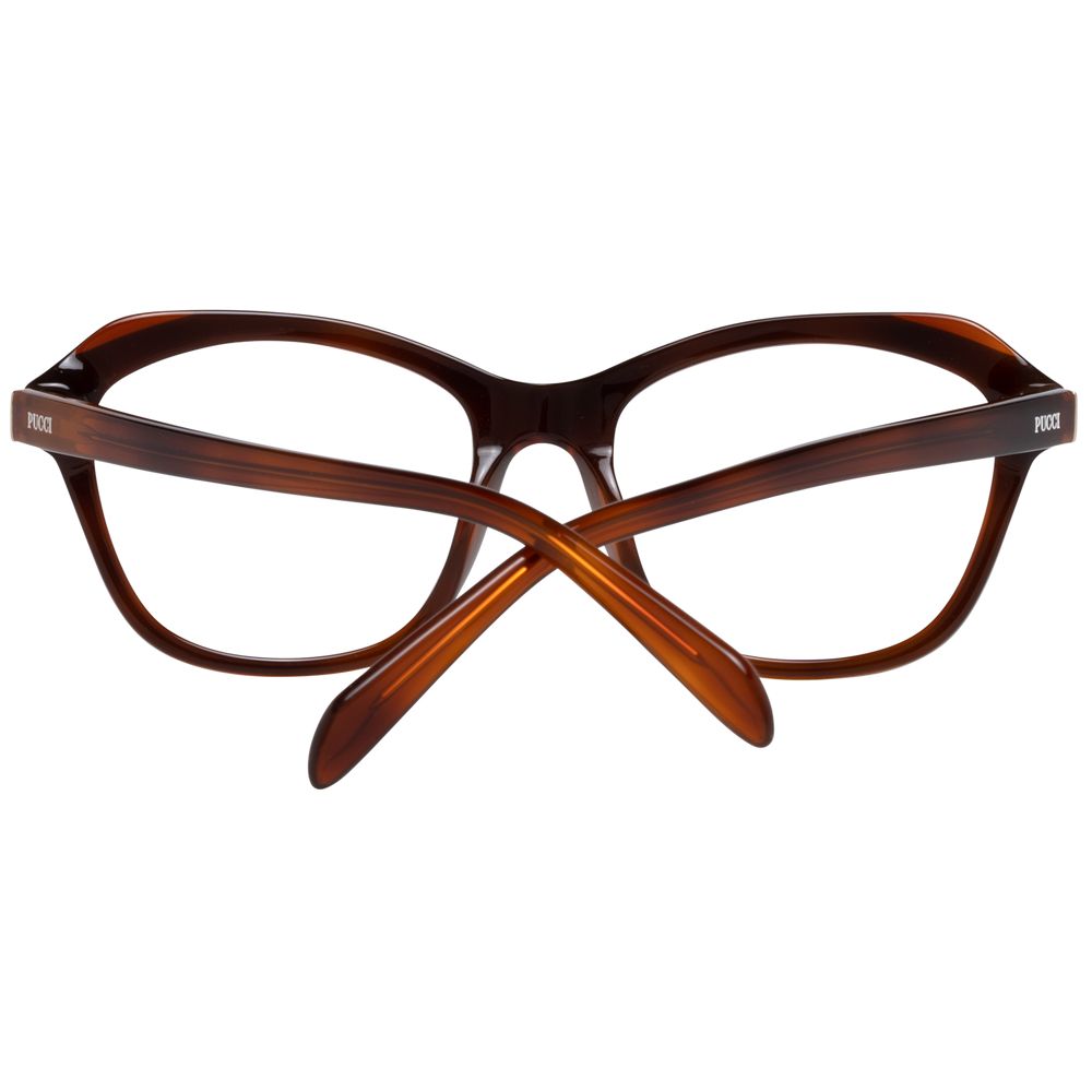 Emilio Pucci Black Women’s Optical Glasses – Cat-Eye Frame, 53mm