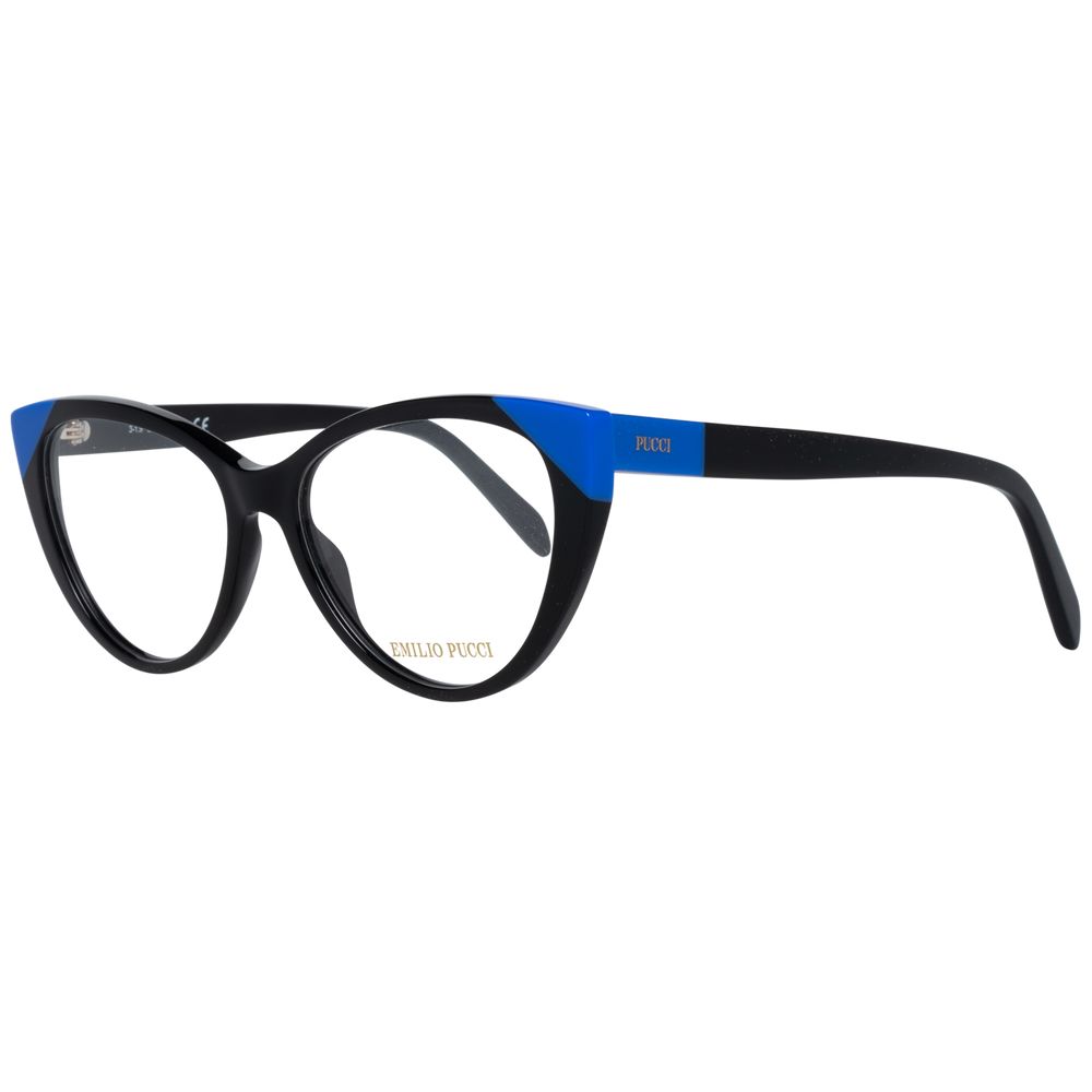 Emilio Pucci Women’s Optical Glasses – Black Cat Eye Style