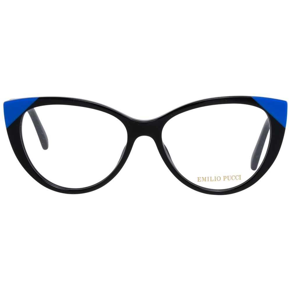 Emilio Pucci Women’s Optical Glasses – Black Cat Eye Style