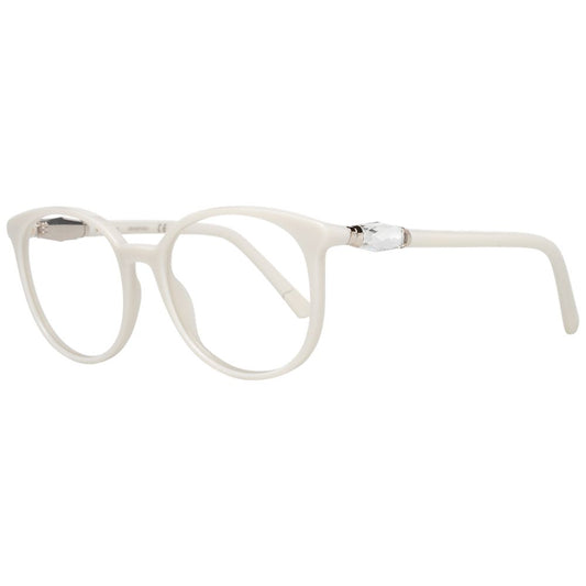 Swarovski Women’s Optical Frames – White Square Frame, 52mm