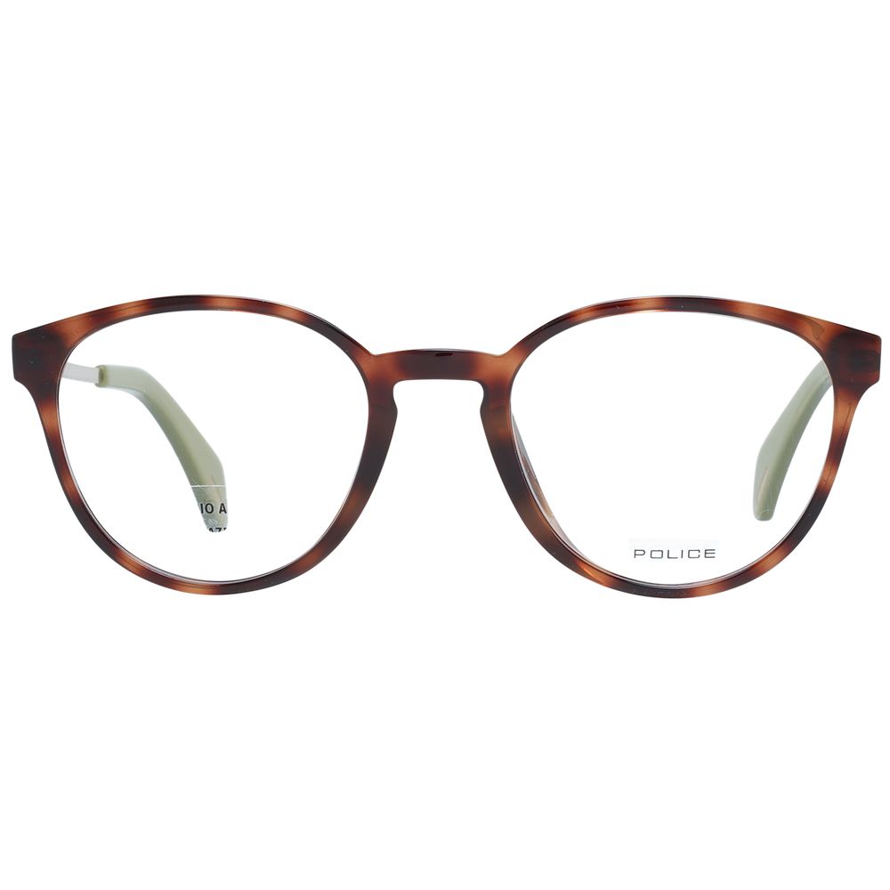 Police Women's Optical Frames – Brown Full-Rim, 49mm