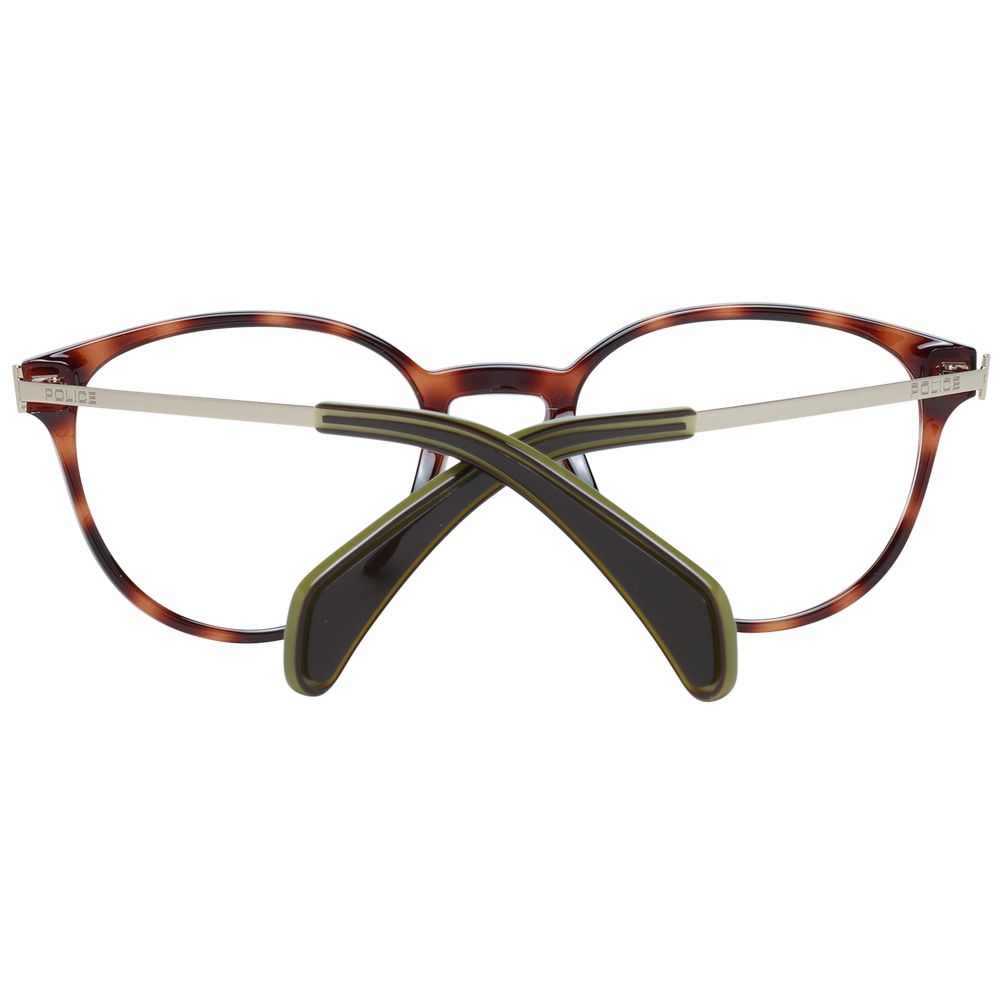 Police Women's Optical Frames – Brown Full-Rim, 49mm