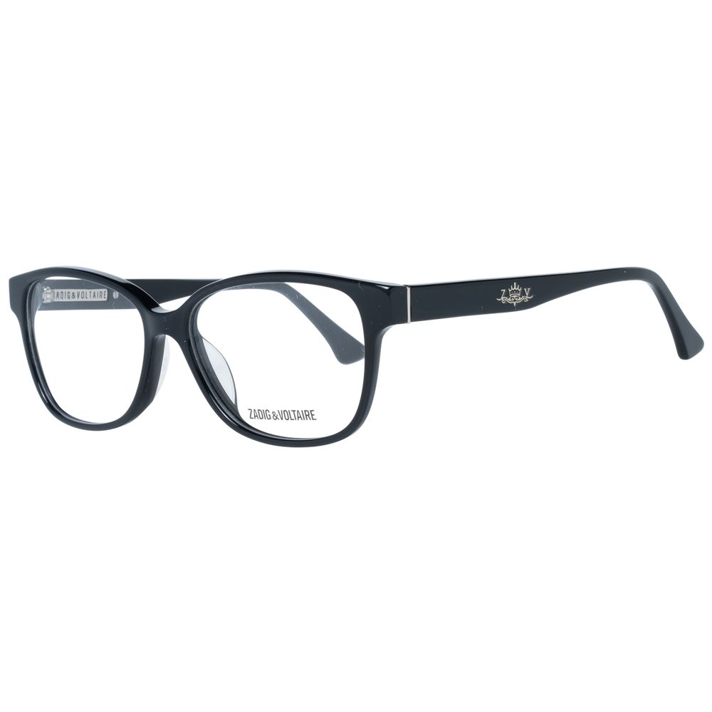 Zadig & Voltaire Unisex Optical Frames – Black Rectangle, 54mm