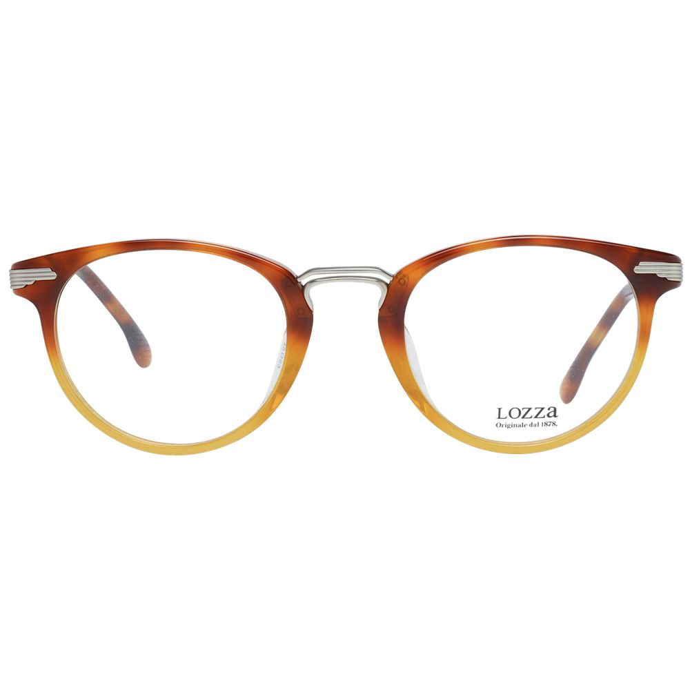 Lozza Brown Unisex Optical Frames – Square Full-Rim, 48mm
