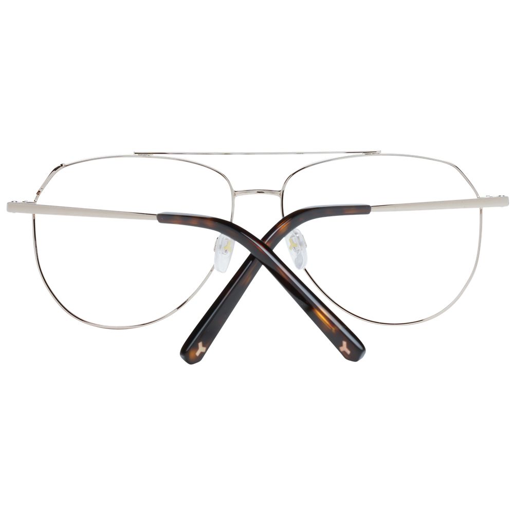 Bally Rose Gold Unisex Optical Frames – Aviator Style