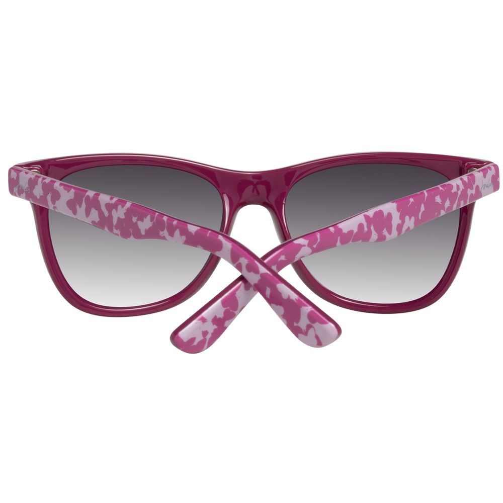 Joules Pink Oval Women's Sunglasses with Grey Lenses
