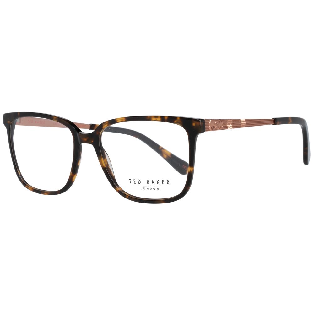 Ted Baker Women's Brown Optical Frames – Stylish Square Design