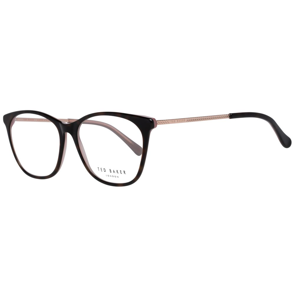 Ted Baker Women’s Brown Optical Glasses – Square Full-Rim Frame