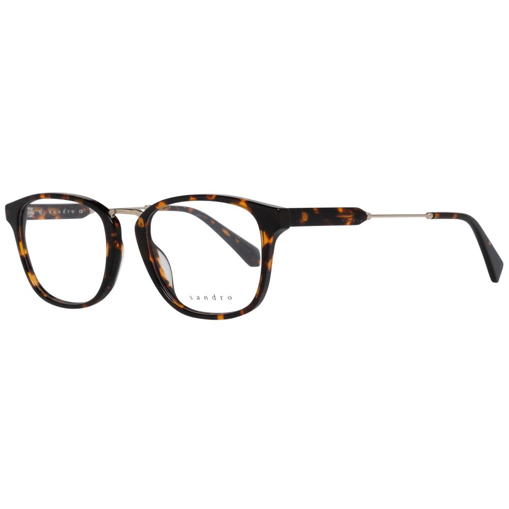 Sandro Brown Men’s Optical Frames – Stylish Square Full-Rim