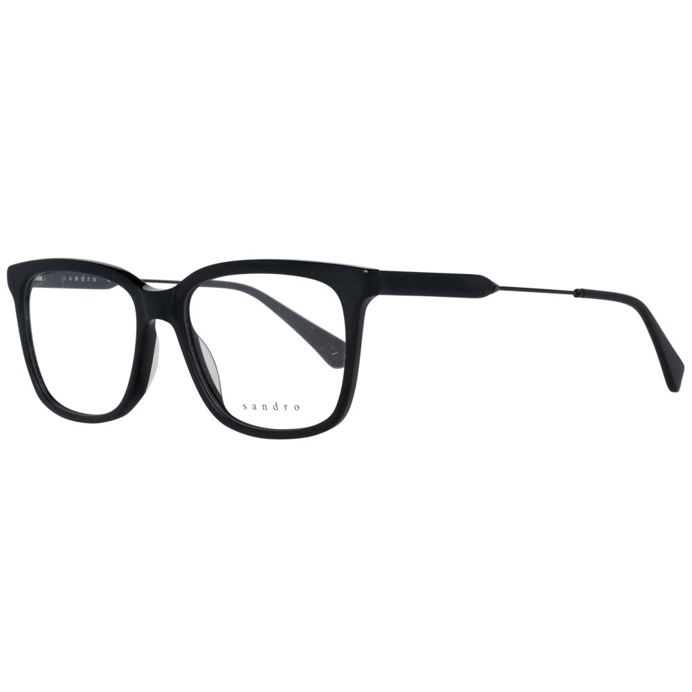 Sandro Men’s Optical Frames – Black Square Frame, 53mm