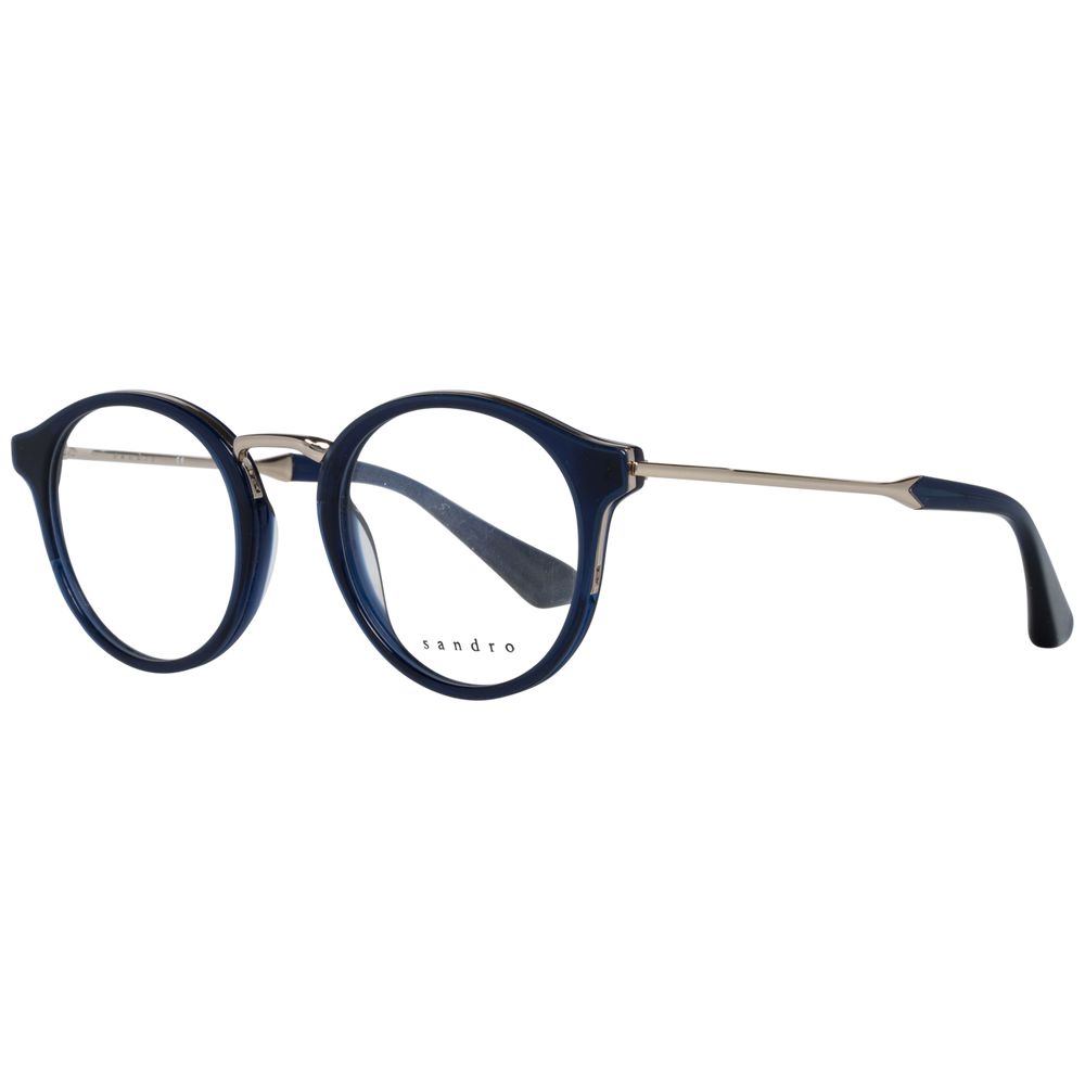 Sandro Women’s Optical Frames – Blue Round Design, 49mm