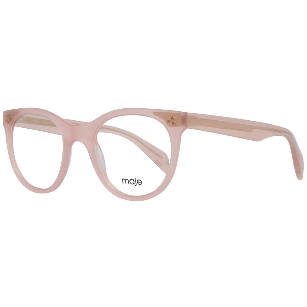 Maje Women’s Optical Frames – Pink Square Full-Rim, 48mm