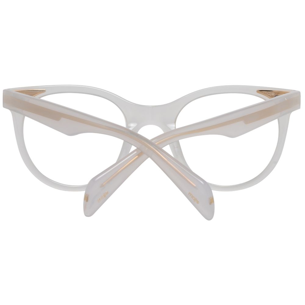 Maje Women’s Optical Frames – White Butterfly Style, 48mm