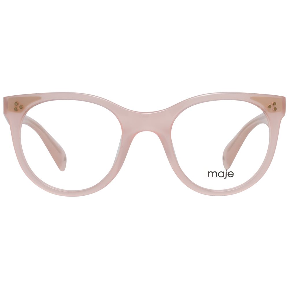 Maje Women’s Optical Frames – Pink Square Full-Rim, 48mm