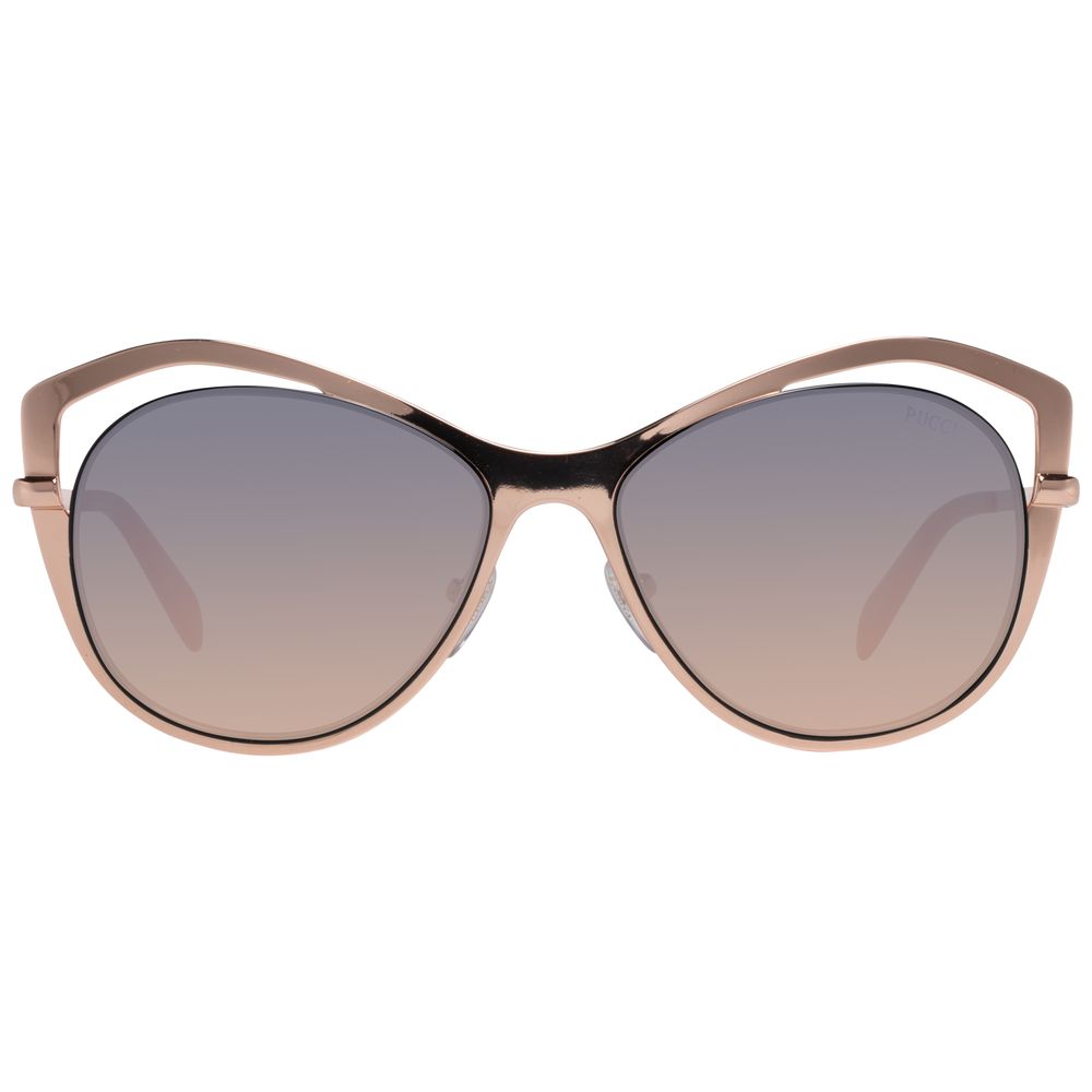 Emilio Pucci Rose Gold Women's Sunglasses