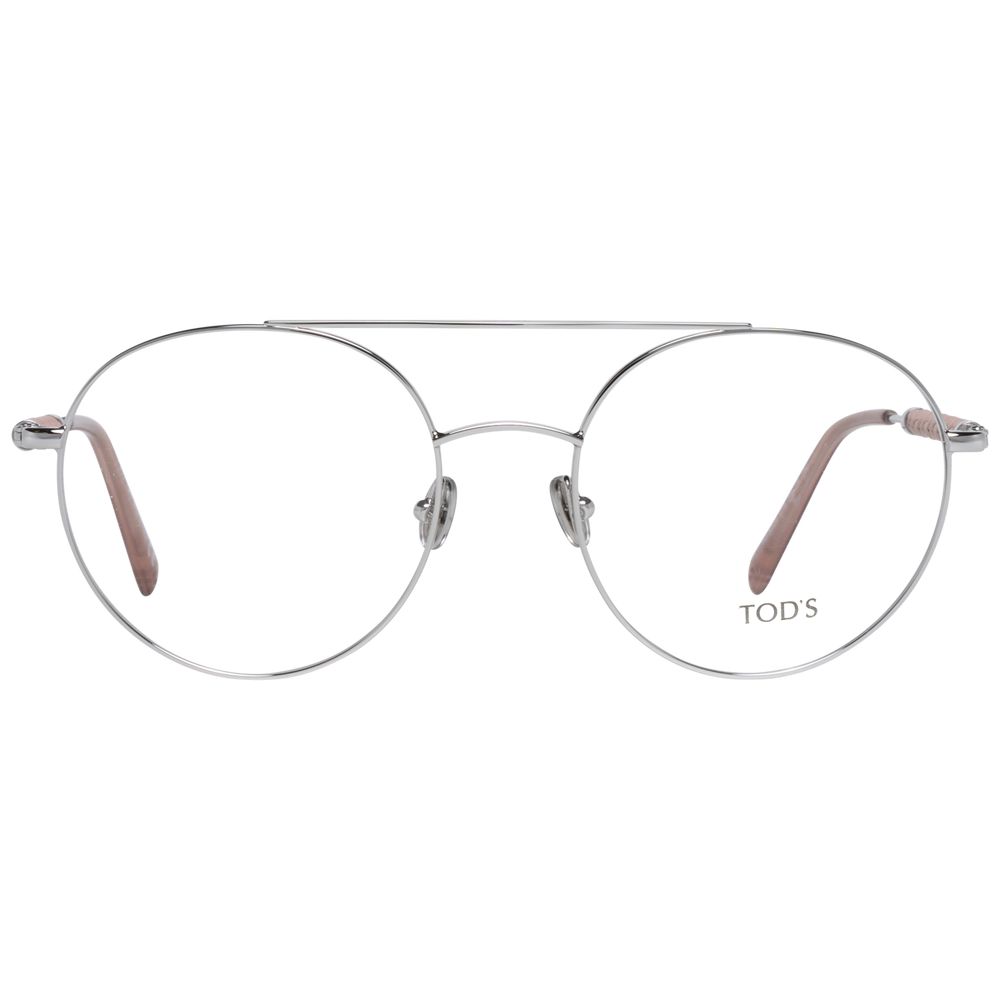 Tod's Women's Optical Frames – Silver Aviator Style, 54mm