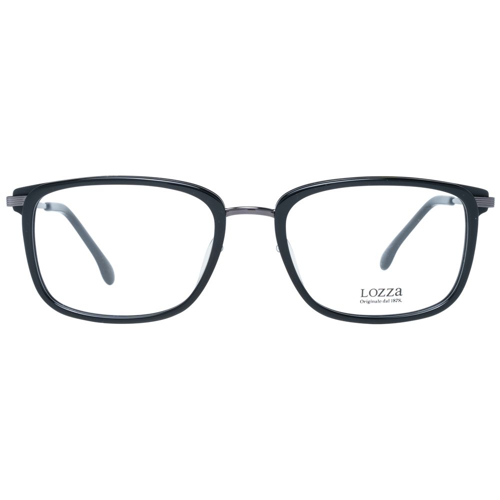 Lozza Men's Optical Frames – Black Rectangle Style