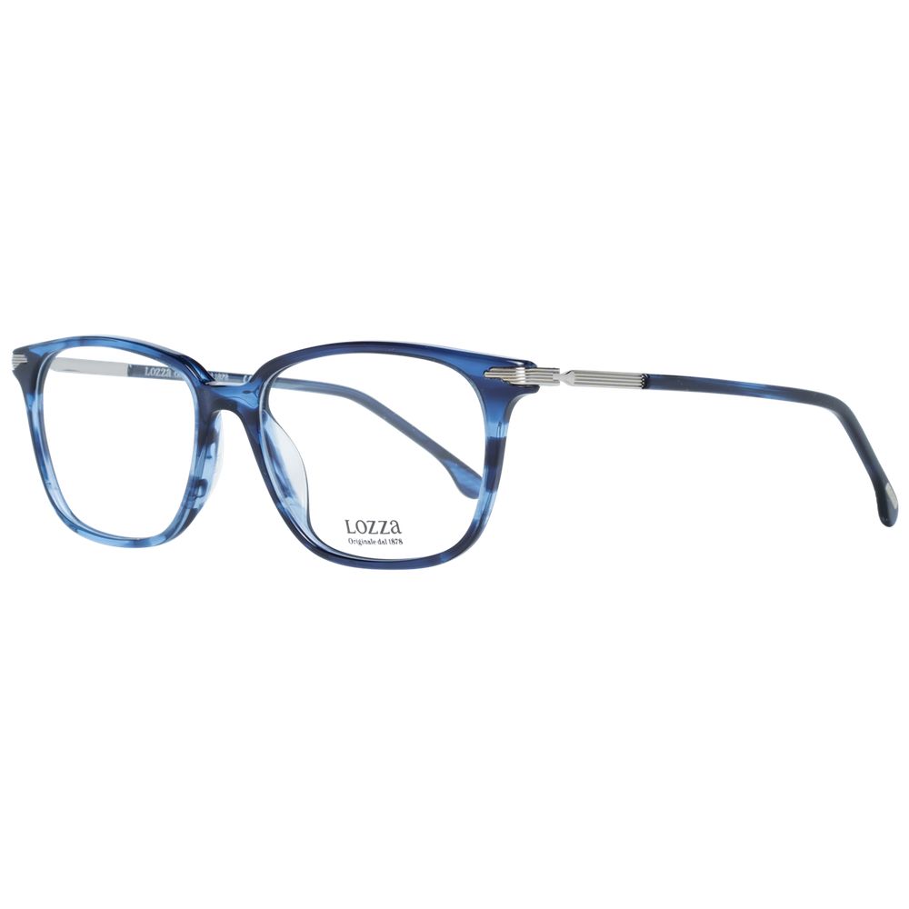 Lozza Blue Men’s Optical Frames – Rectangle Full-Rim, 53mm