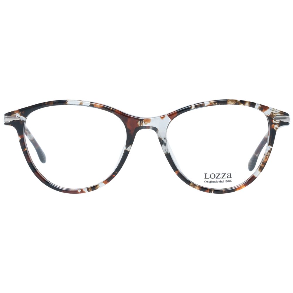 Lozza Brown Women’s Optical Frames – Rectangle Full-Rim