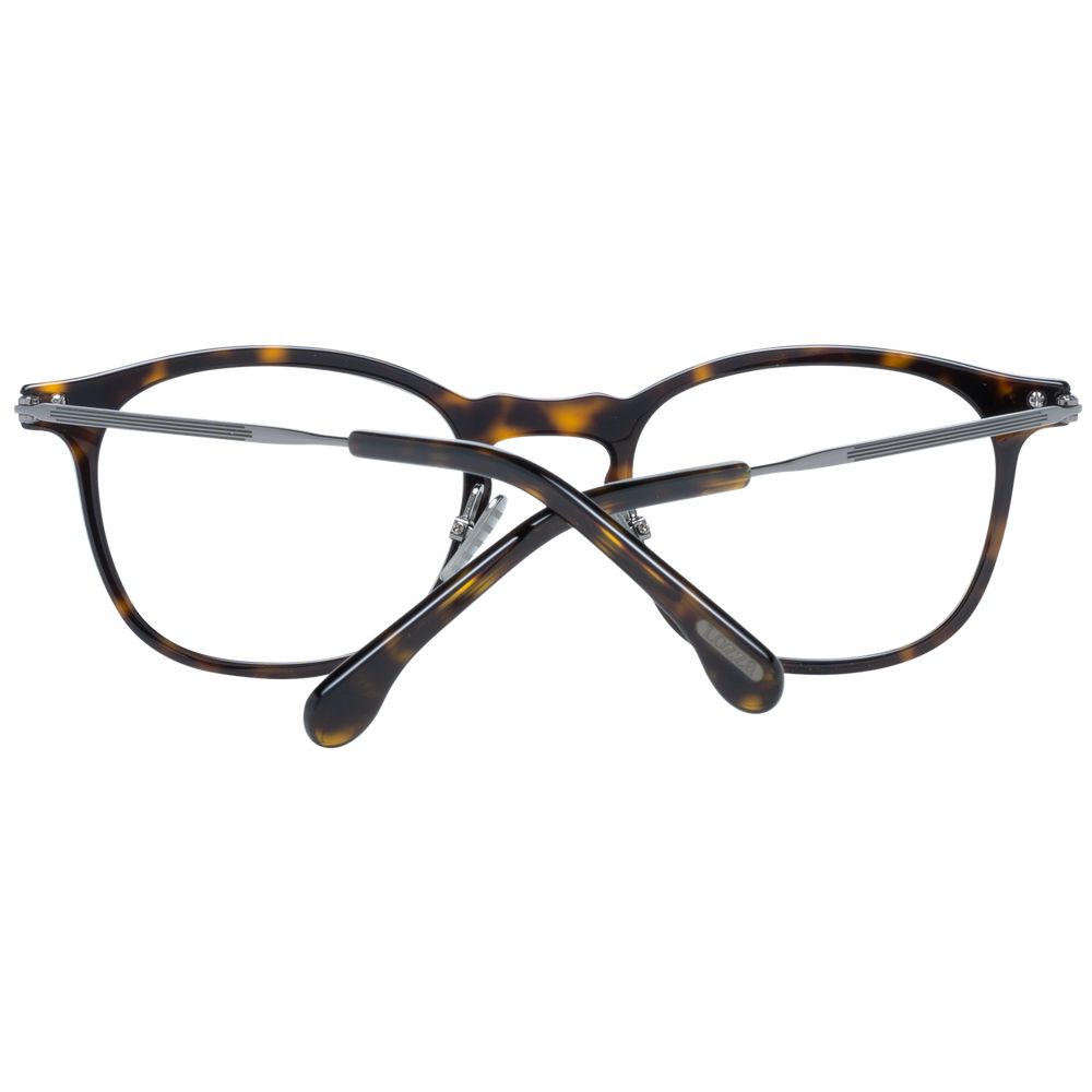 Lozza Brown Men Optical Frames – Rectangle Full-Rim, 50mm