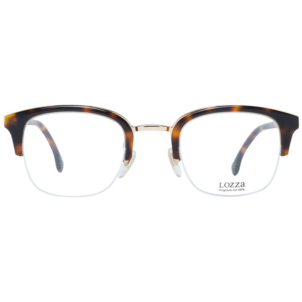 Lozza Brown Unisex Optical Frames – Stylish Square Design