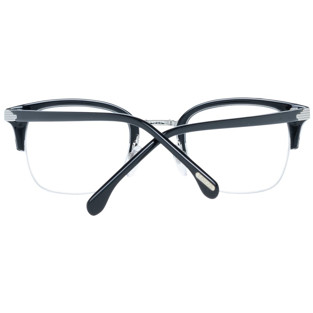 Lozza Unisex Optical Frames – Black Half-Rim, 48mm
