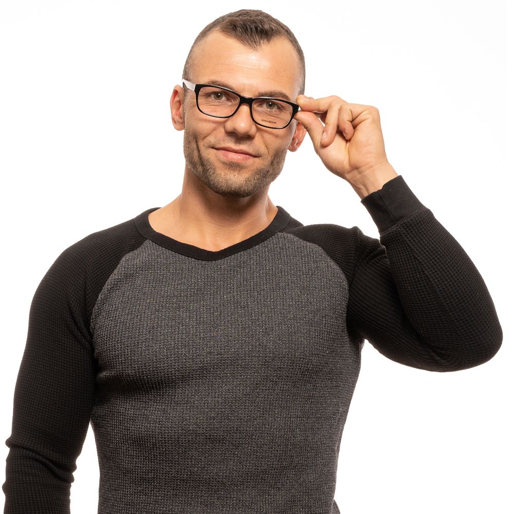 Zadig & Voltaire Black Unisex Optical Frames – Rectangle Style