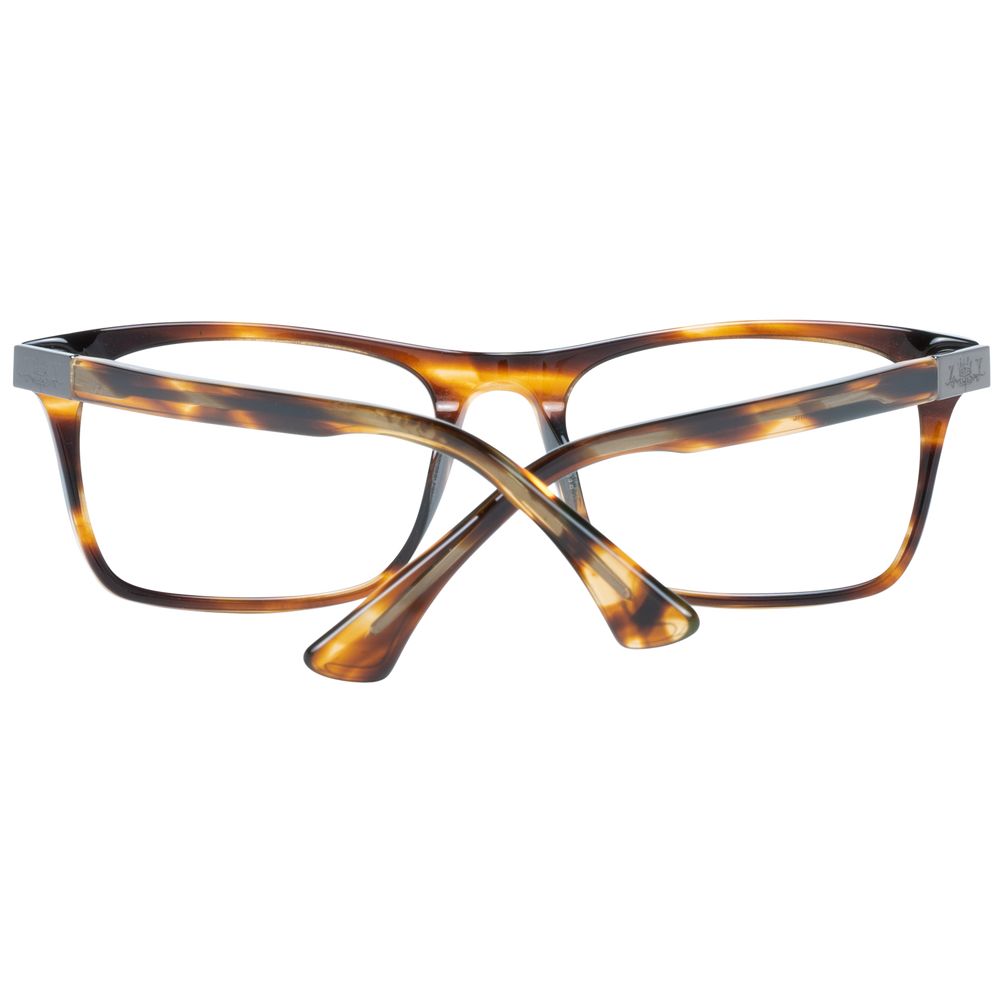 Zadig & Voltaire Men's Optical Frames – Brown Rectangle Style