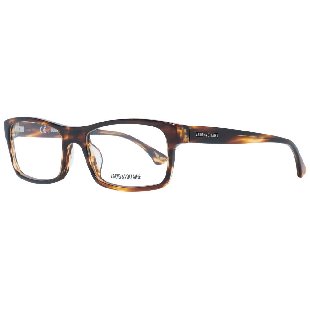 Zadig & Voltaire Men’s Optical Frames – Brown Rectangle