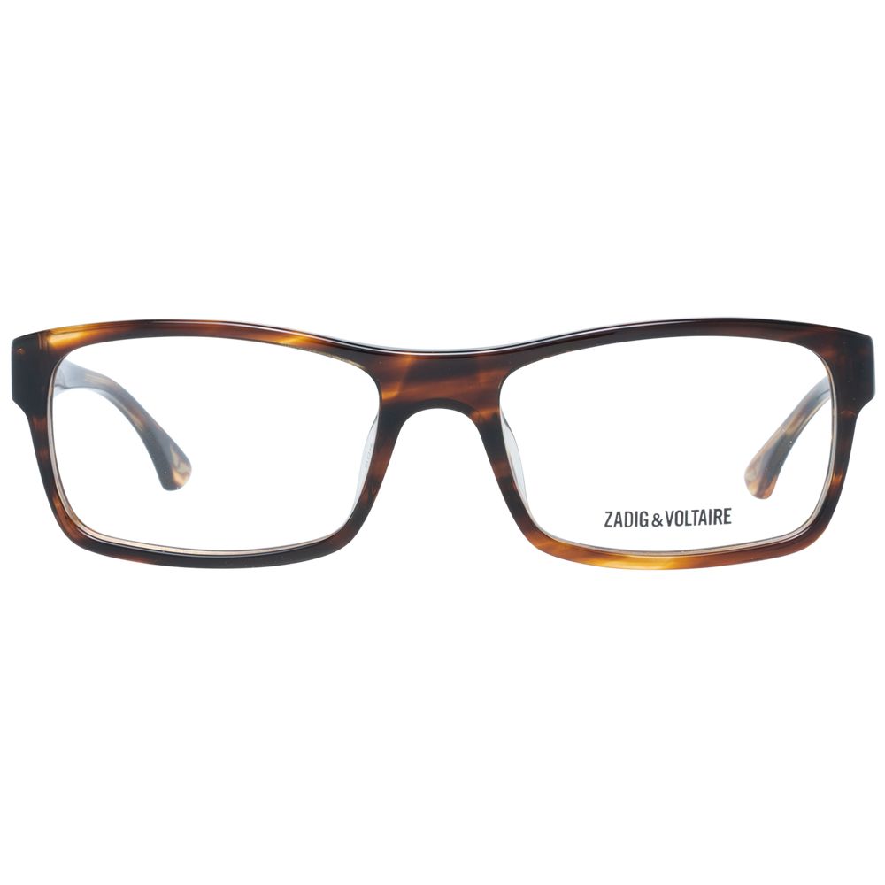 Zadig & Voltaire Men’s Optical Frames – Brown Rectangle