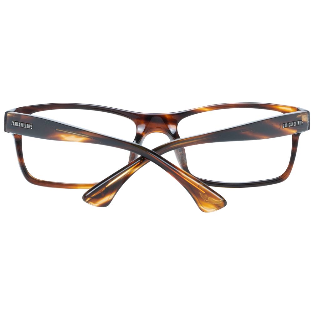 Zadig & Voltaire Men’s Optical Frames – Brown Rectangle