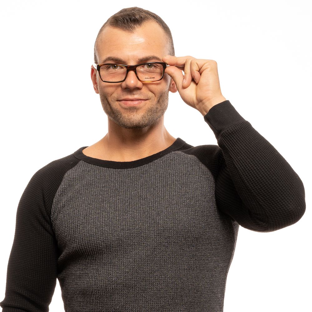 Zadig & Voltaire Men’s Optical Frames – Brown Rectangle