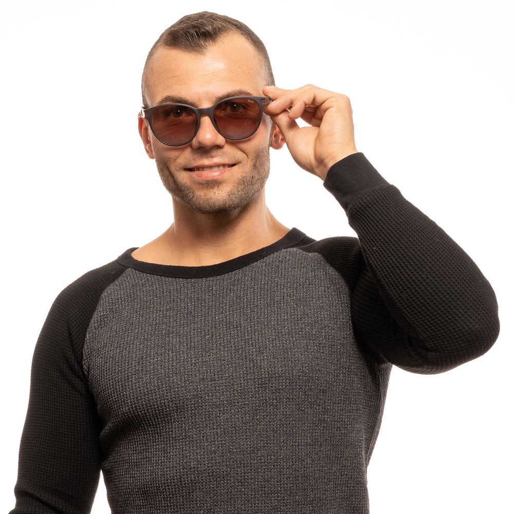 BMW Brown Men Sunglasses - Premium Round Eyewear for the Style-Conscious