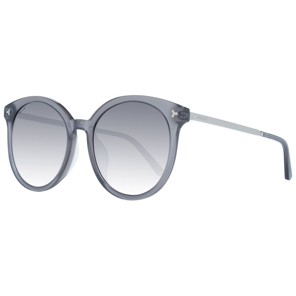 Bally Gray Round Women Sunglasses with Grey Lenses