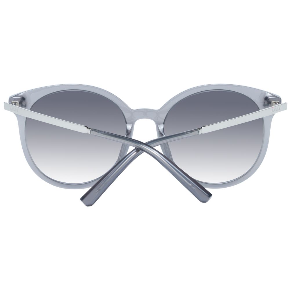 Bally Gray Round Women Sunglasses with Grey Lenses