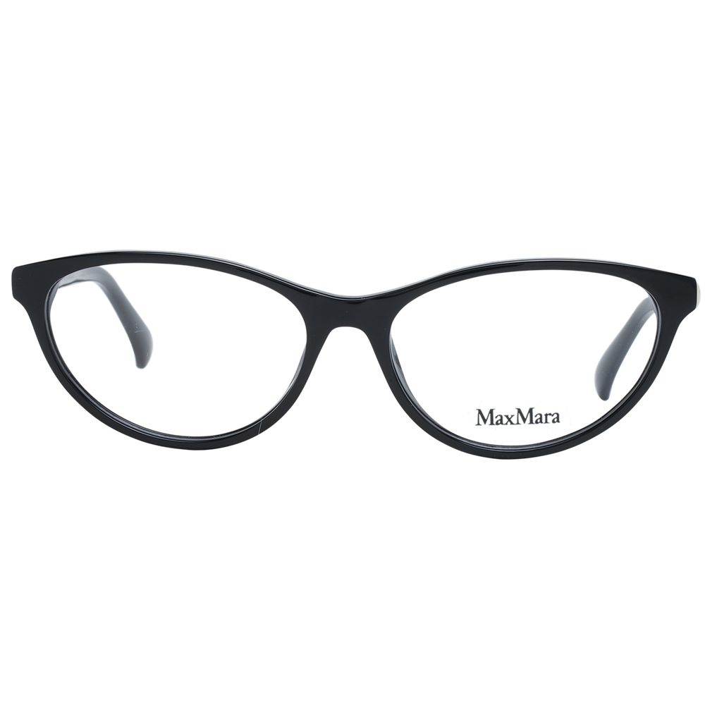 Max Mara Women’s Optical Frames – Black Cat Eye Design, 54mm