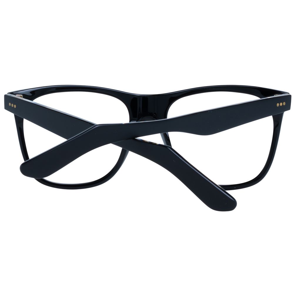 Sandro Black Unisex Optical Frames – Square Full-Rim Design