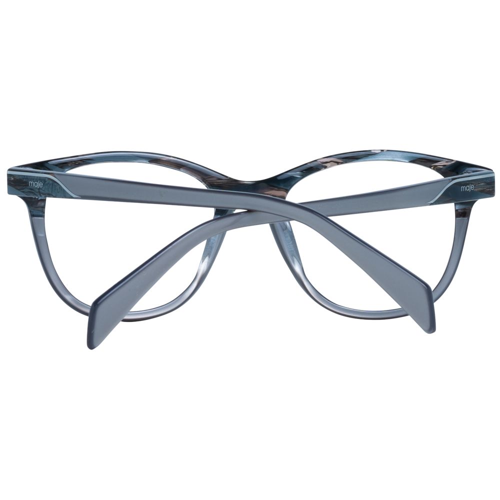 Maje Women’s Optical Frames – Grey Trapezium Full-Rim, 48mm