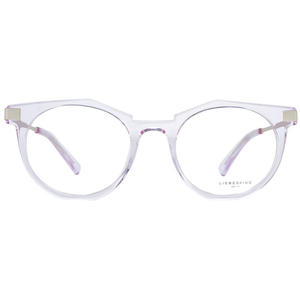 Liebeskind Unisex Optical Frames – Purple Round Frame, 49mm