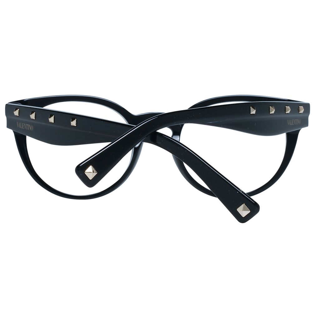 Valentino Women’s Optical Frames – Black Round, 49mm