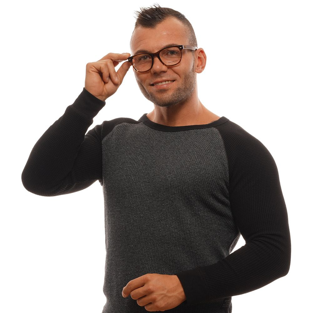 Ermenegildo Zegna Men's Optical Glasses – Brown Full-Rim Frame, 52mm