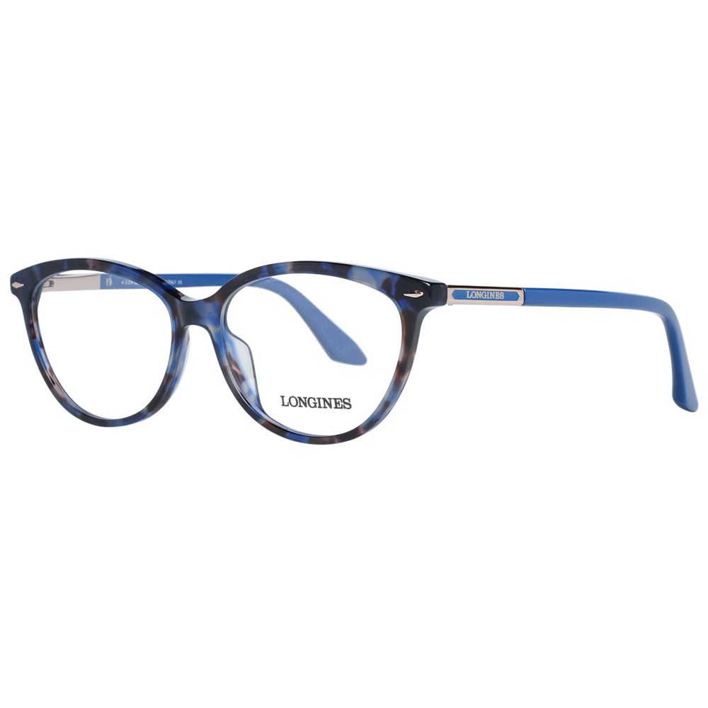 Longines Blue Women's Optical Frames – Cat Eye Design, 54mm