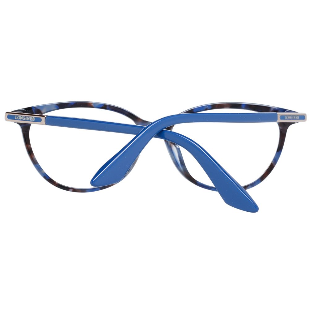 Longines Blue Women's Optical Frames – Cat Eye Design, 54mm