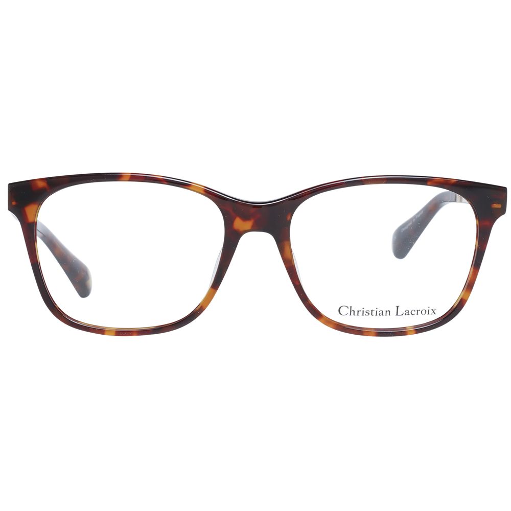 Christian Lacroix Women's Optical Glasses – Brown Square Frame, 51mm
