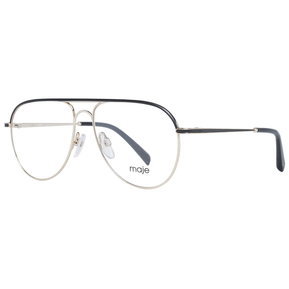 Maje Gold Women’s Optical Frames – Stylish Aviator Design