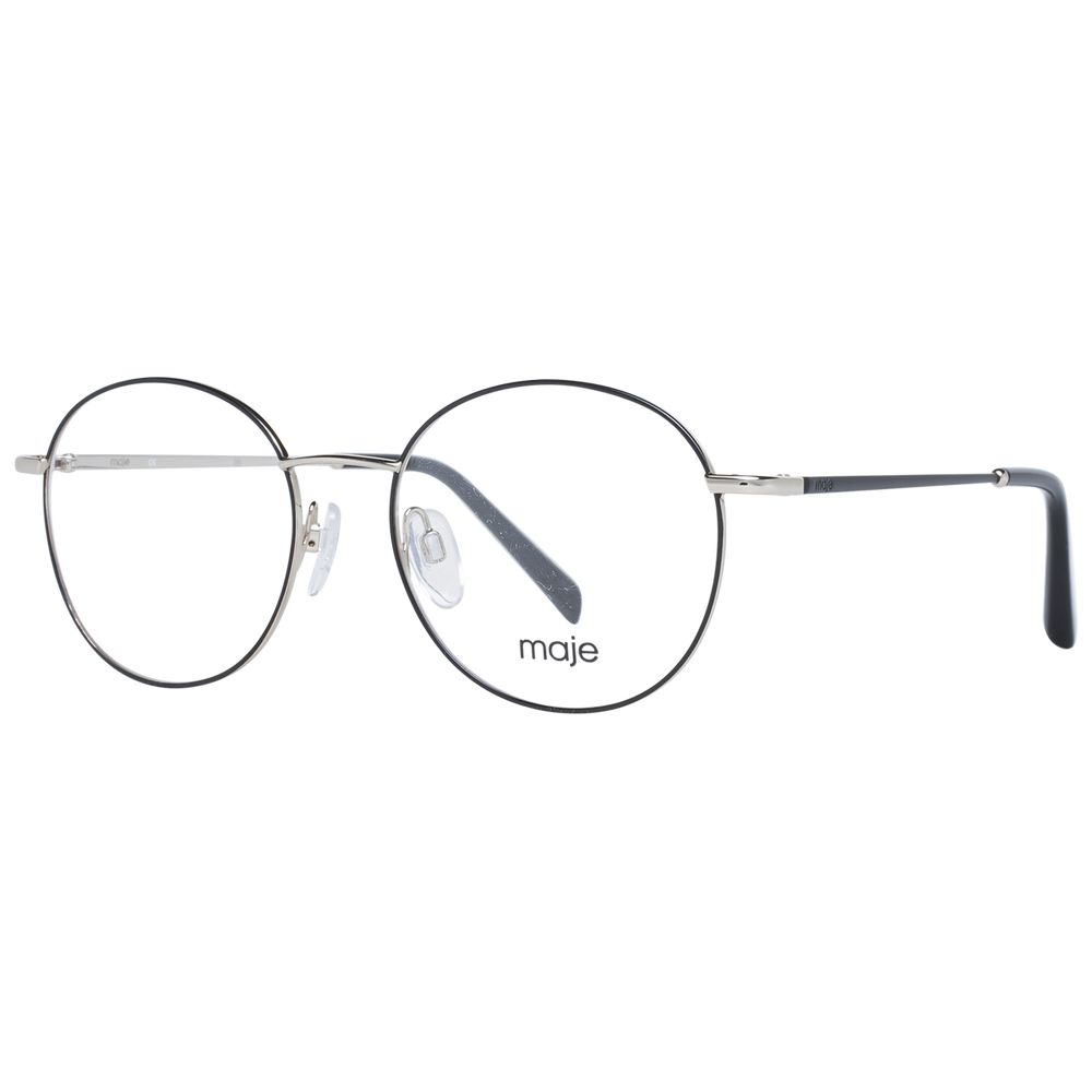 Maje Women's Optical Frames – Gold Round Frame, 50mm